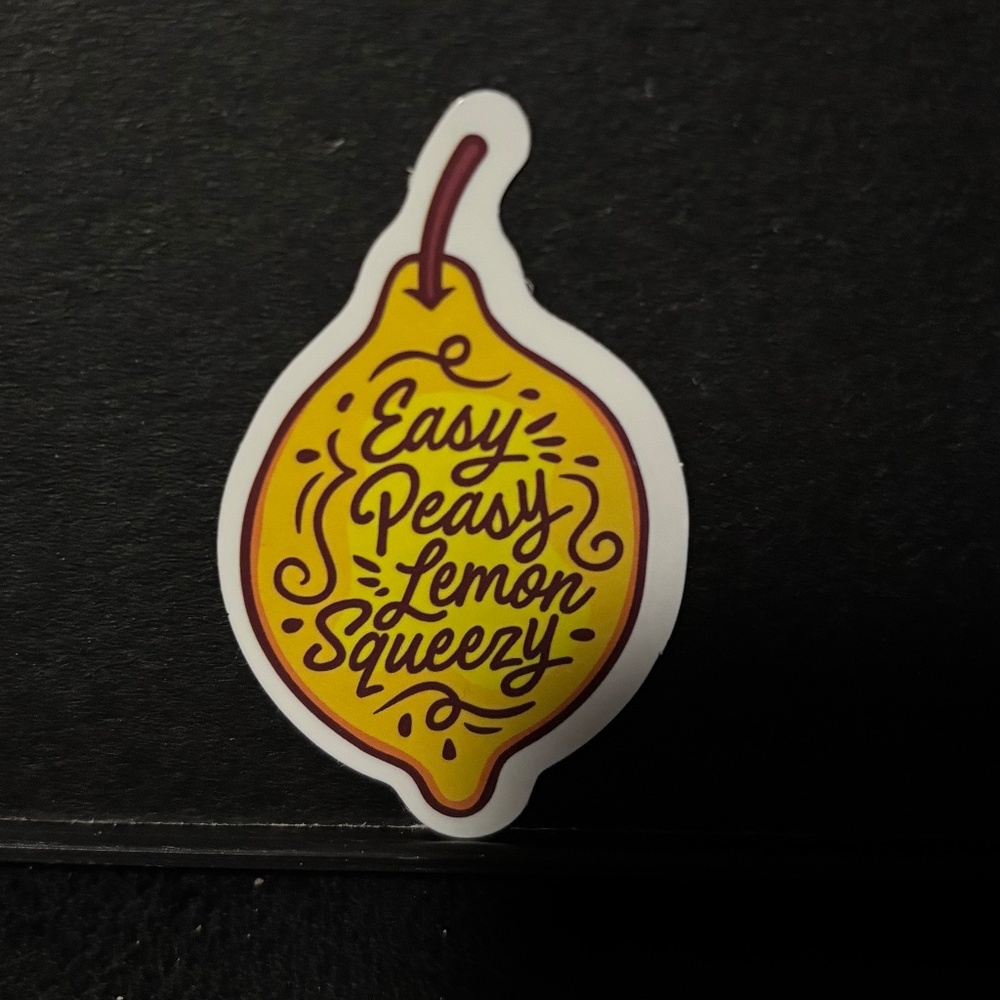 LEMON FRUIT QUITE STICKER